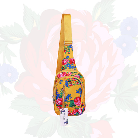 Kokum Floral Art Sling Bag