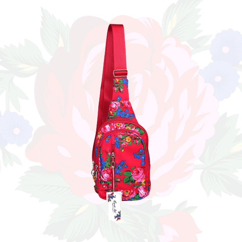 Kokum Floral Art Sling Bag