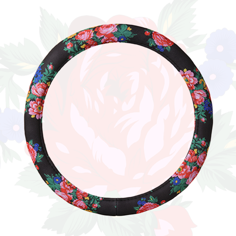 Kokum Floral Steering Wheel Cover