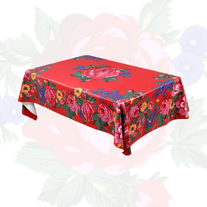 Nappe de Table Art Floral Noir – (MD3061)