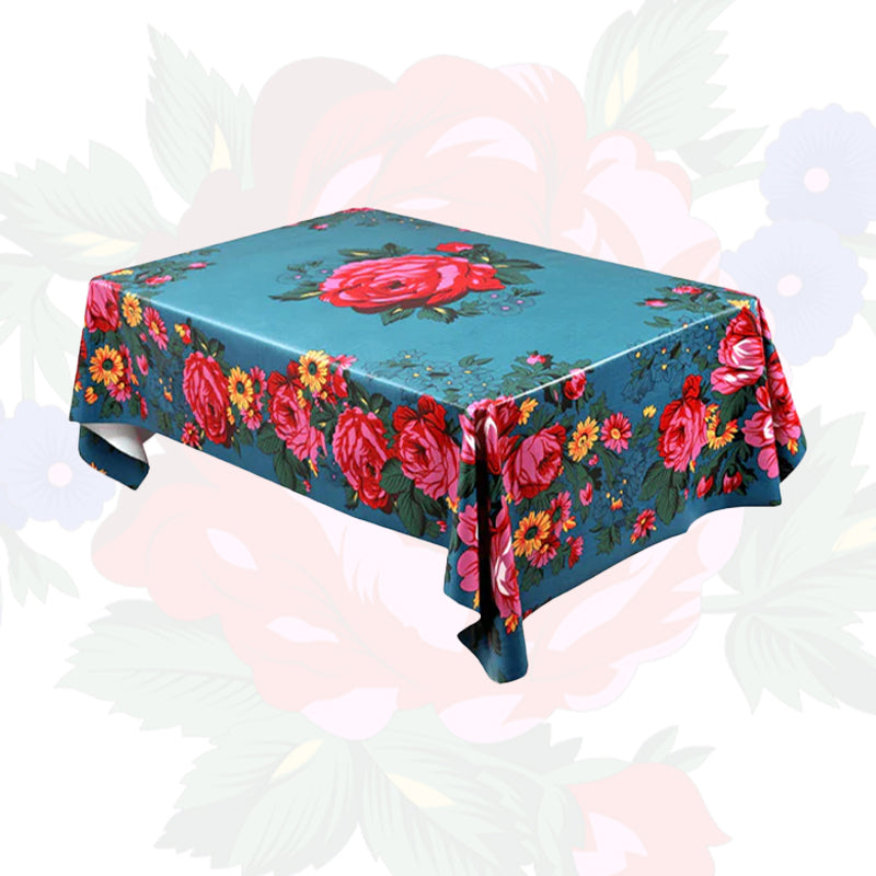 Nappe de Table Art Floral Noir – (MD3061)