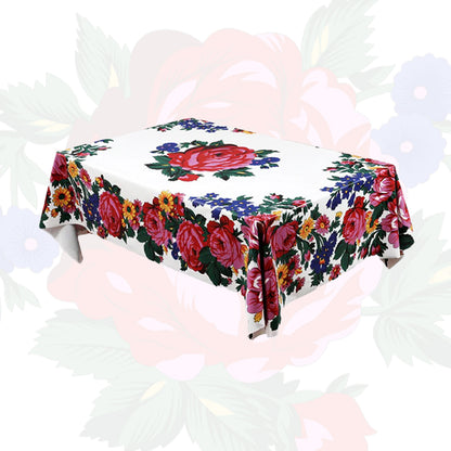 Nappe de Table Art Floral Noir – (MD3061)