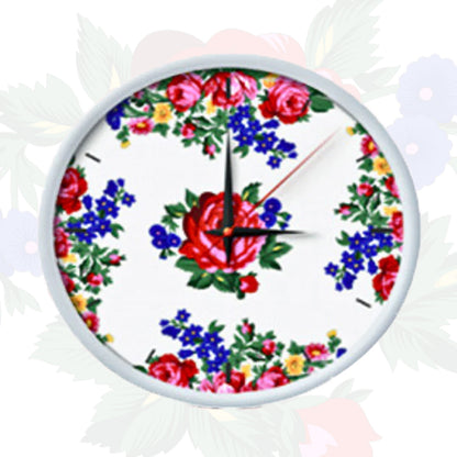 Kokum Floral Art Wall Clock